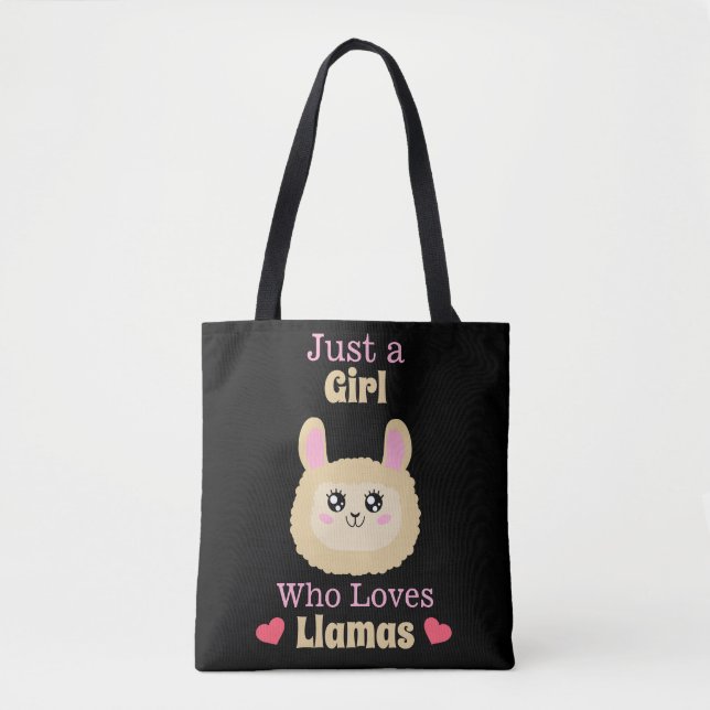 Bolso De Tela Sólo un Chica que ama las llamadas (Anverso)