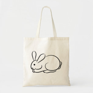 Bolso De Tela Sólo un conejo