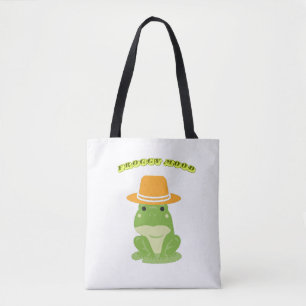Bolso De Tela Sólo un Día de Rana