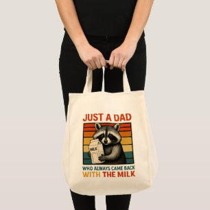 Bolso De Tela Solo Un Papá Que Siempre Regresó Con La Leche
