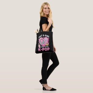 Bolso De Tela Solo una chica que ama el K-Pop