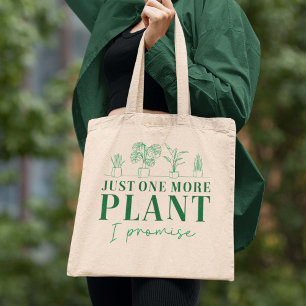 Bolso De Tela Sólo una planta más