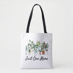 Bolso De Tela Solo una planta más Camiseta, Señora de las Planta