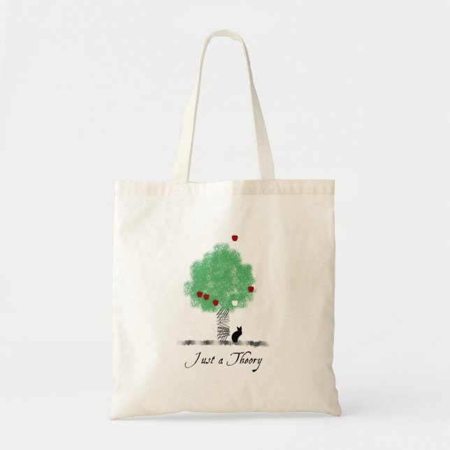 Bolso De Tela Sólo una teoría (Frente)