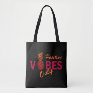 Bolso De Tela sólo vibraciones positivas