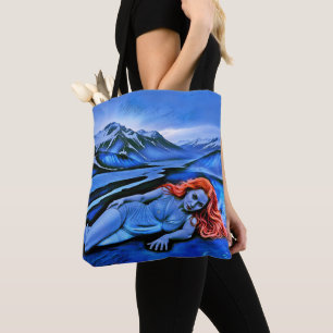 Bolso De Tela "Sólvátra" - Hielo bajo llamas