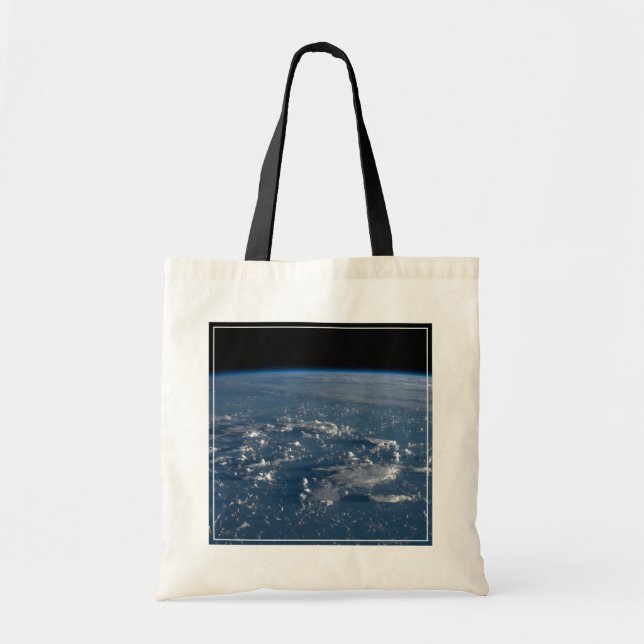 Bolso De Tela Sombras De Nubes A Través Del Mar De Filipinas (Frente)