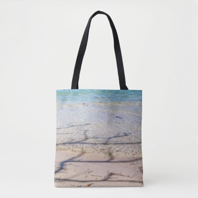 Bolso De Tela sombras de playa (Anverso)