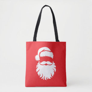 Bolso De Tela Sombrero de Cara de Santa Claus Navidad 