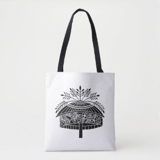 Bolso De Tela Sombrero de flores