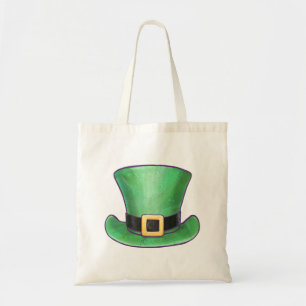 Bolso De Tela Sombrero verde del día de San Patricio