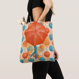 Bolso De Tela SOMBRILLAS verde azuladas Y NARANJAS CON MUJERES