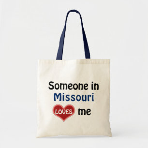 Bolso De Tela Someone in Missouri loves me