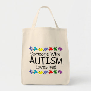 Bolso De Tela Somone con autismo me ama (los PP)