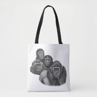 Bolso De Tela Son Gorilla ToteBag By AGE. Gorilla Life GL/TFW