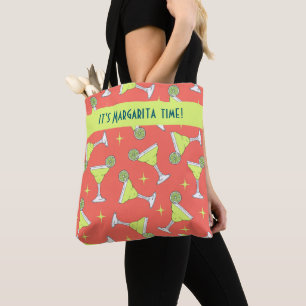 Bolso De Tela Son los cócteles de Miami Margarita Time Retro