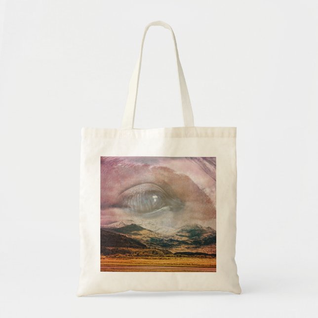 Bolso De Tela Soñando con la montaña (Frente)