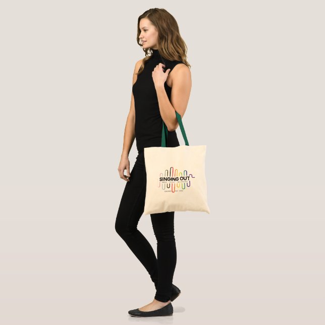 Bolso De Tela Sonando Tote (Anverso (modelo))