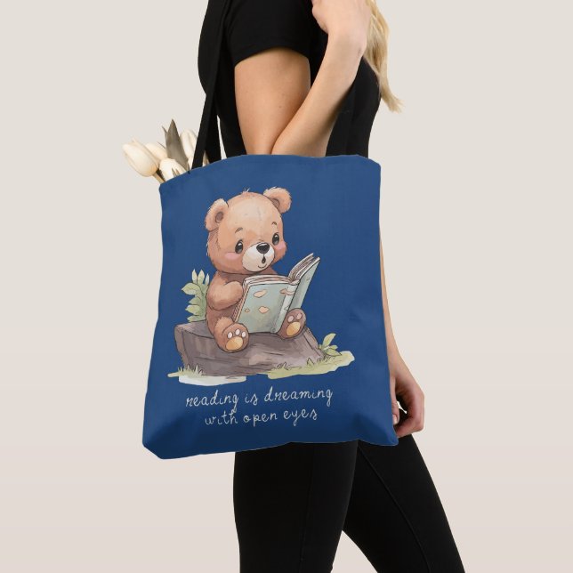 Bolso De Tela Soñar con los ojos abiertos (Detalle)