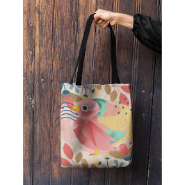 Bolso De Tela Songbird Tropical En Paraíso