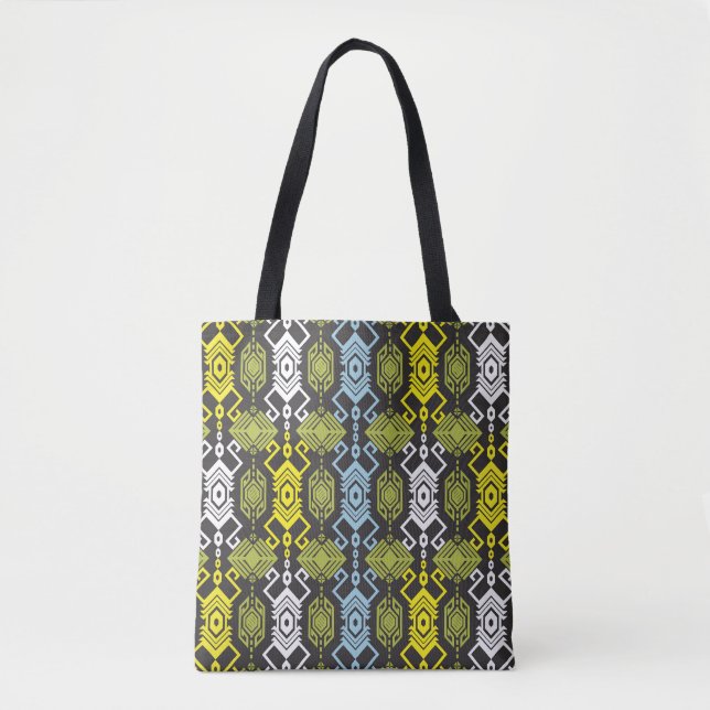 Bolso De Tela Songket Tenun: Motif indonesio tradicional. (Anverso)