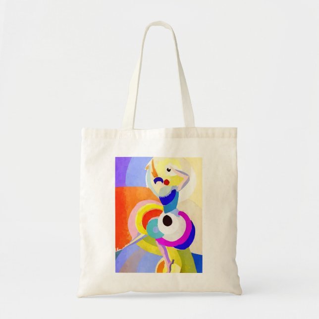 Bolso De Tela Sonia Delaunay Flamenco Dancer (Frente)