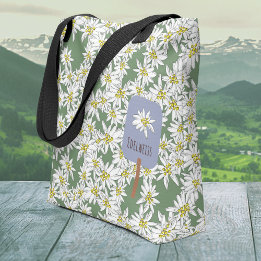 Bolso De Tela Sonido Cute Edelweiss Sonido de la música Alpes Bo