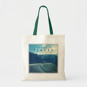 Bolso De Tela Soño con lugares más allá del horizonte