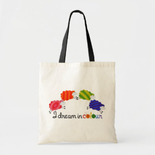 Bolso De Tela Soño en el tote de Sheepy del color