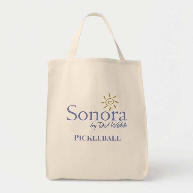 Bolso De Tela Sonora de Del Webb Tote Bag (Frente)