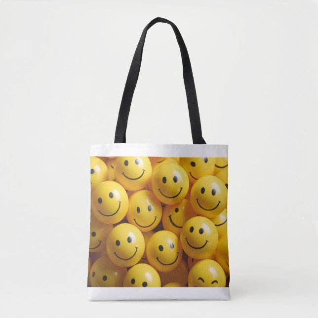 Bolso De Tela sonriente (Anverso)