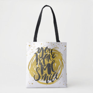 Bolso De Tela Sonrisa