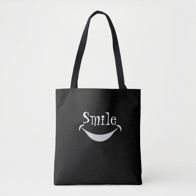 Bolso De Tela Sonrisa (Anverso)