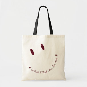 Bolso De Tela Sonrisa de cara feliz