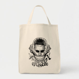 Bolso De Tela Sonrisa del comodín del pelotón el del suicidi