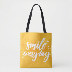Bolso De Tela Sonrisa diaria