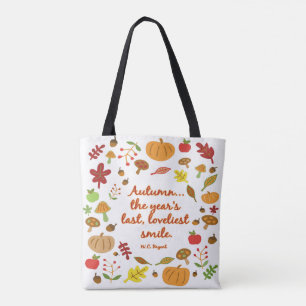 Bolso De Tela Sonrisa otoñal