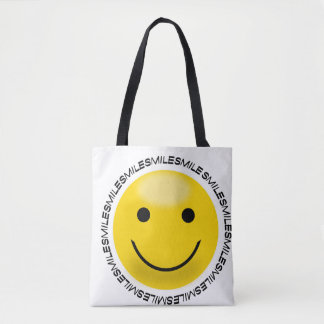 Bolso De Tela Sonrisas