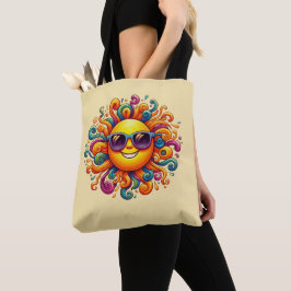 Bolso De Tela Sonrisas soleadas de verano-