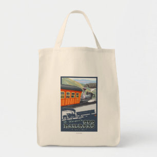 Bolso De Tela Soporte Washington, nuevo ferrocarril de