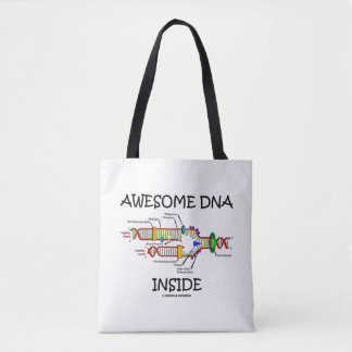 Bolso De Tela Sorprendente ADN dentro del humor de la biología m