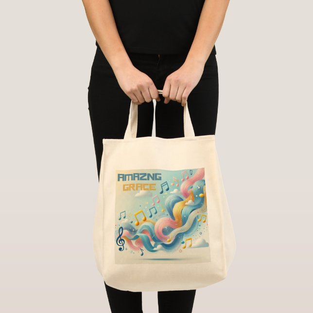 Bolso De Tela Sorprendente Grace Tote Bag - Fun Christian Merch (Anverso (producto))