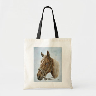Bolso De Tela Sorrel Western Horse Canvas Tote Bag