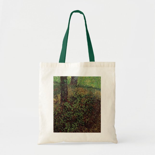 Bolso De Tela Sotobosque de Vincent van Gogh (Frente)