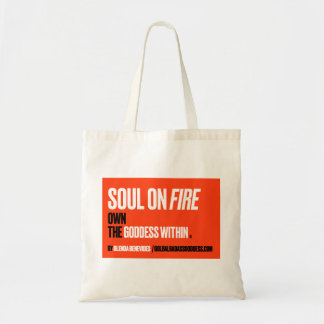 Bolso De Tela Soul On Fire tote