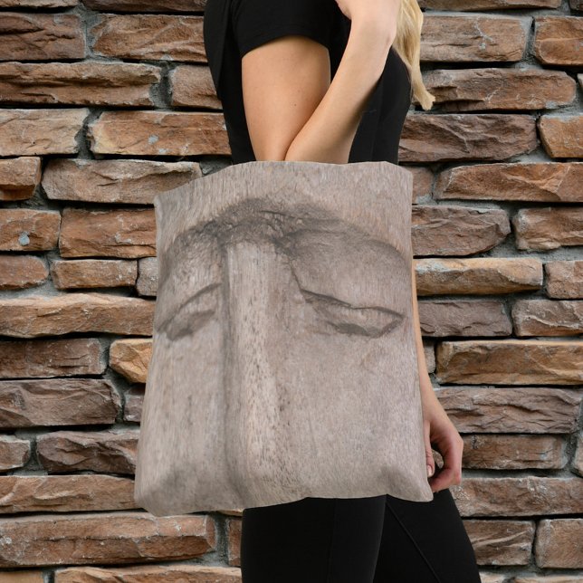 Bolso De Tela Souled Oyes Carved Wood Art (Subido por el creador)