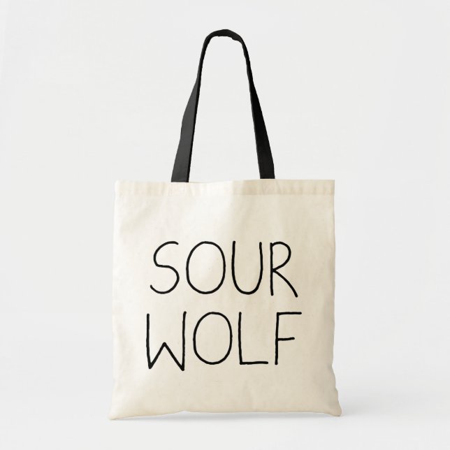 Bolso De Tela SOURWOLF (color adaptable) (Frente)