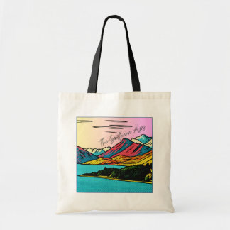 Bolso De Tela Southern Alps Landscape Double-Sided Tote Bag