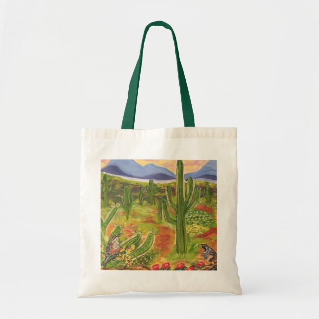 Bolso De Tela Southwestern Art (Frente)