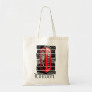 Bolso De Tela Souvenir de vintage de London Phone Box